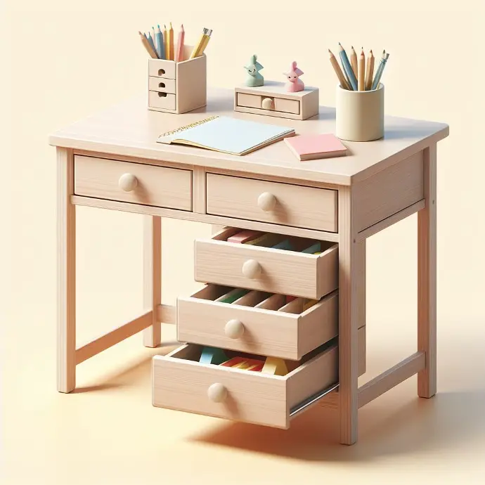 Child drawer desk