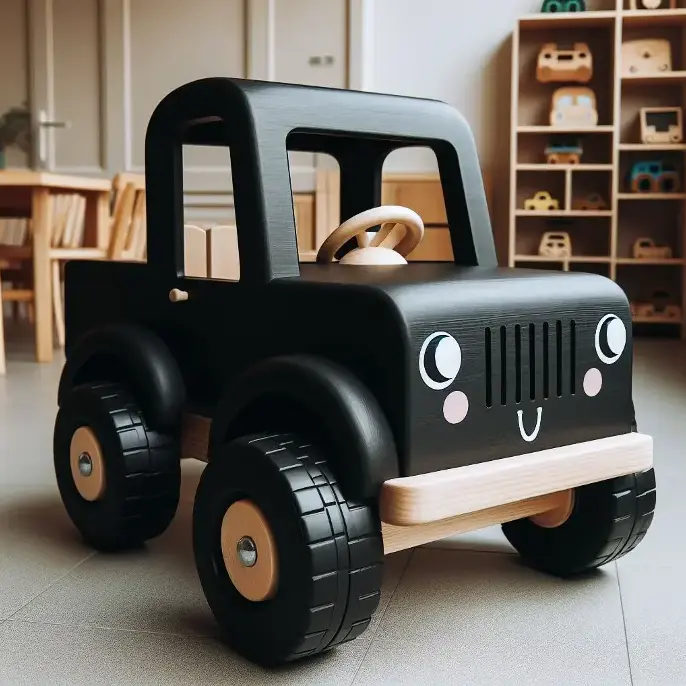 Wooden car